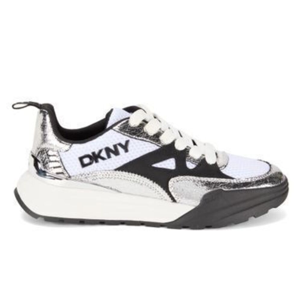 Zanira Metallic Low-Top Sneakers